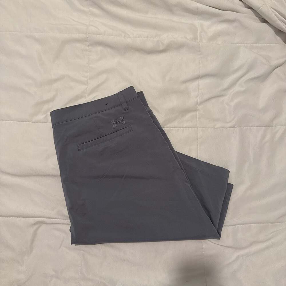 Under Armour golf Shorts Mens size 30 Gray Match Play Performance Stretch UA